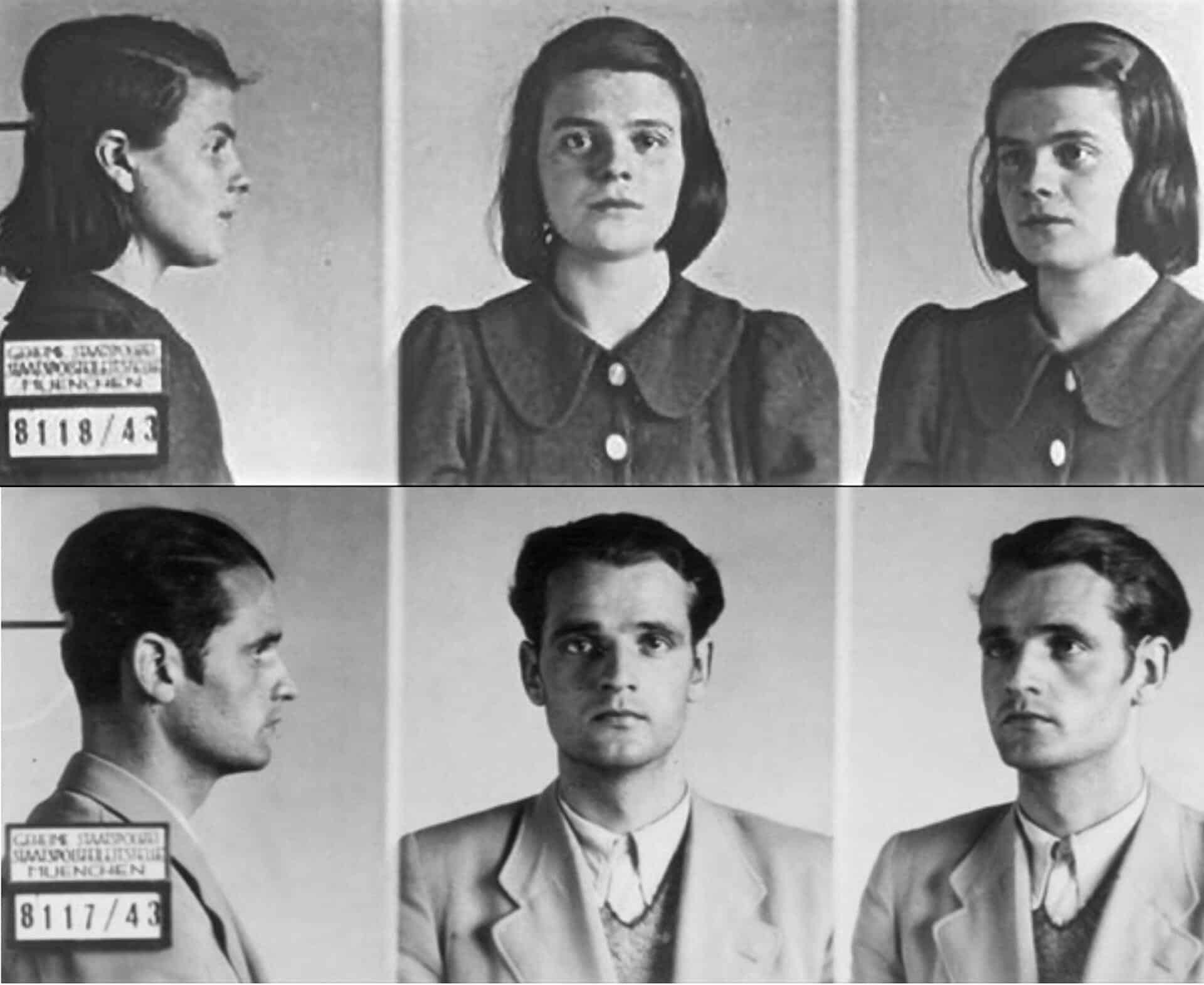 Geschwister Scholl - Gestapo Bilder