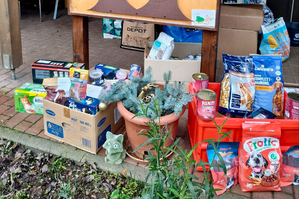 Bring a can, because you can! | Futterspende